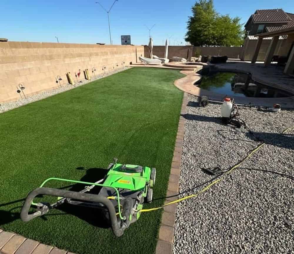 Artificial Turf Cleaning image