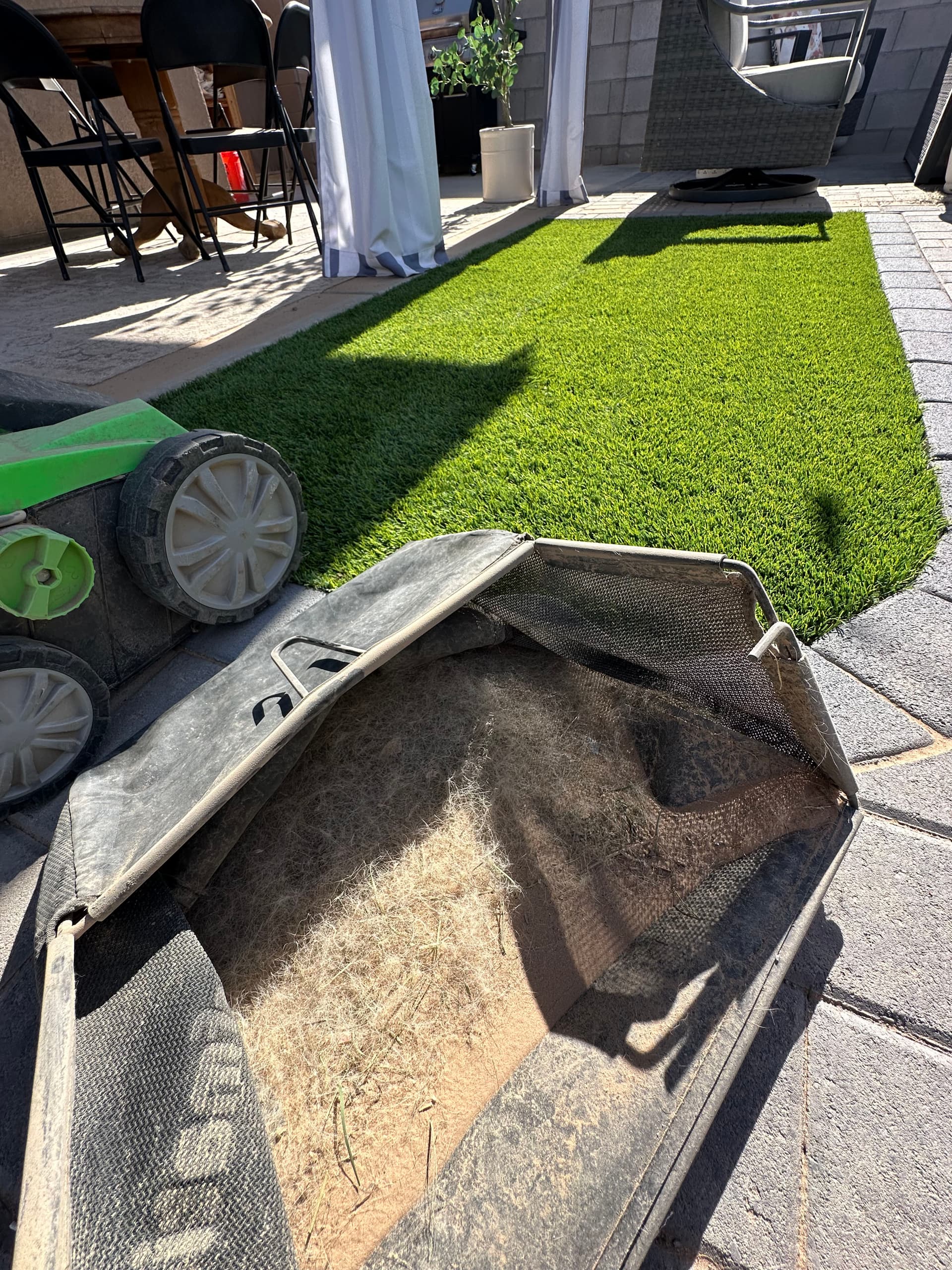 Artificial Turf Transformation with ShineTech Cleaning in Yuma