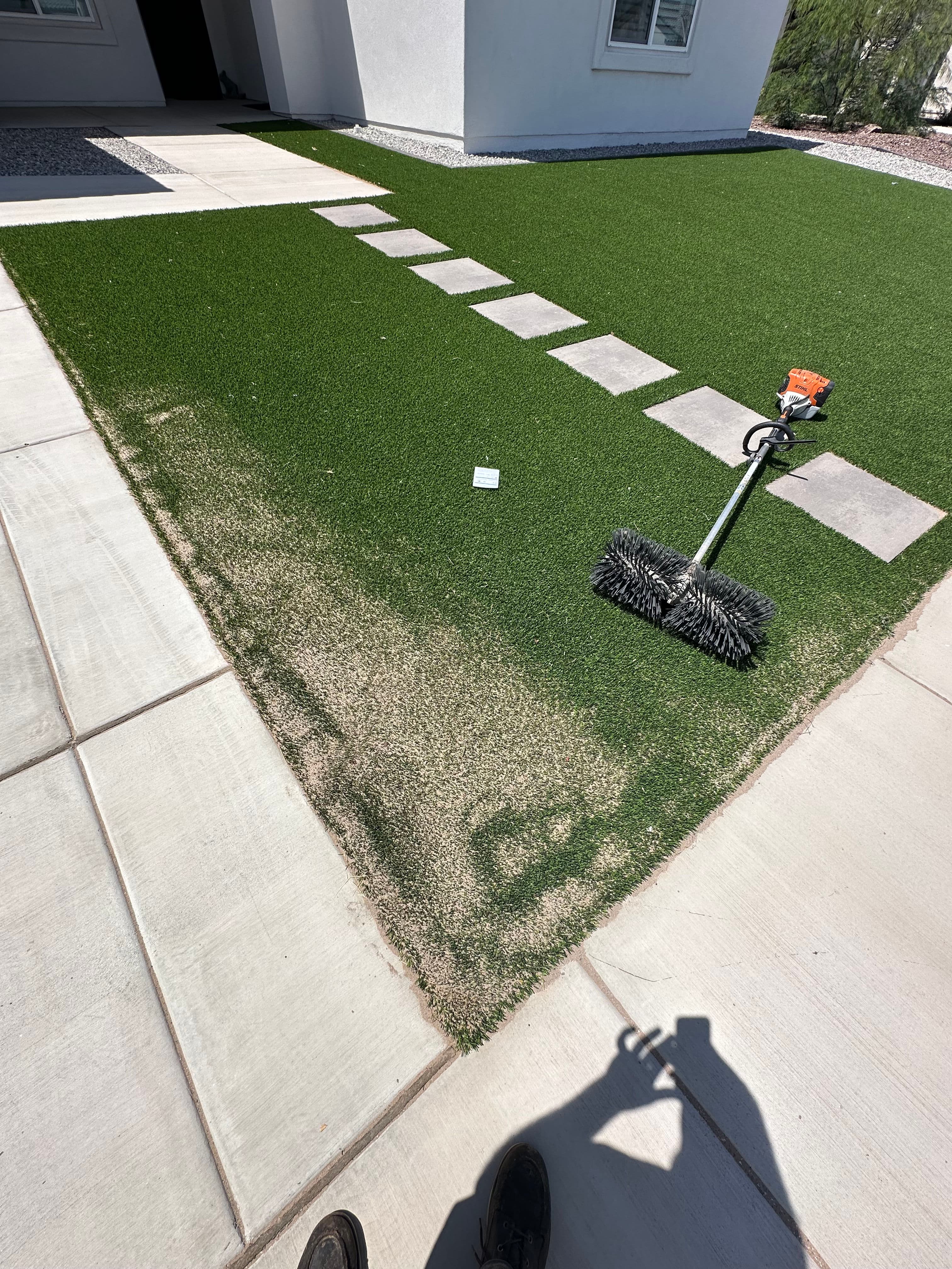 Project 600 Pounds of Desert Sand Pulled from Artificial Turf in Yuma image