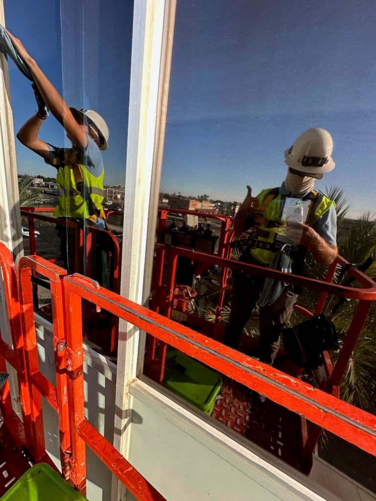 Efficient Commercial Window Cleaning at Local Hotels and Offices