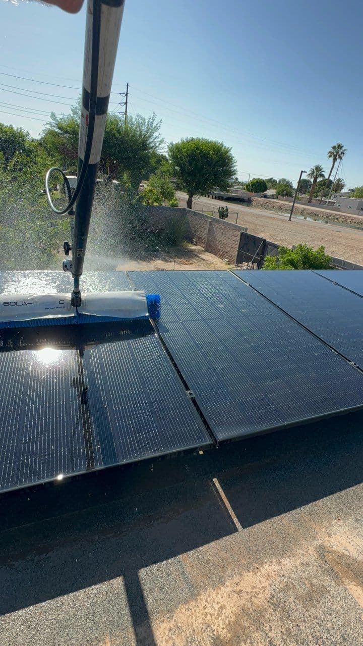 Enhance Solar Panel Efficiency with Specialized Cleaning image