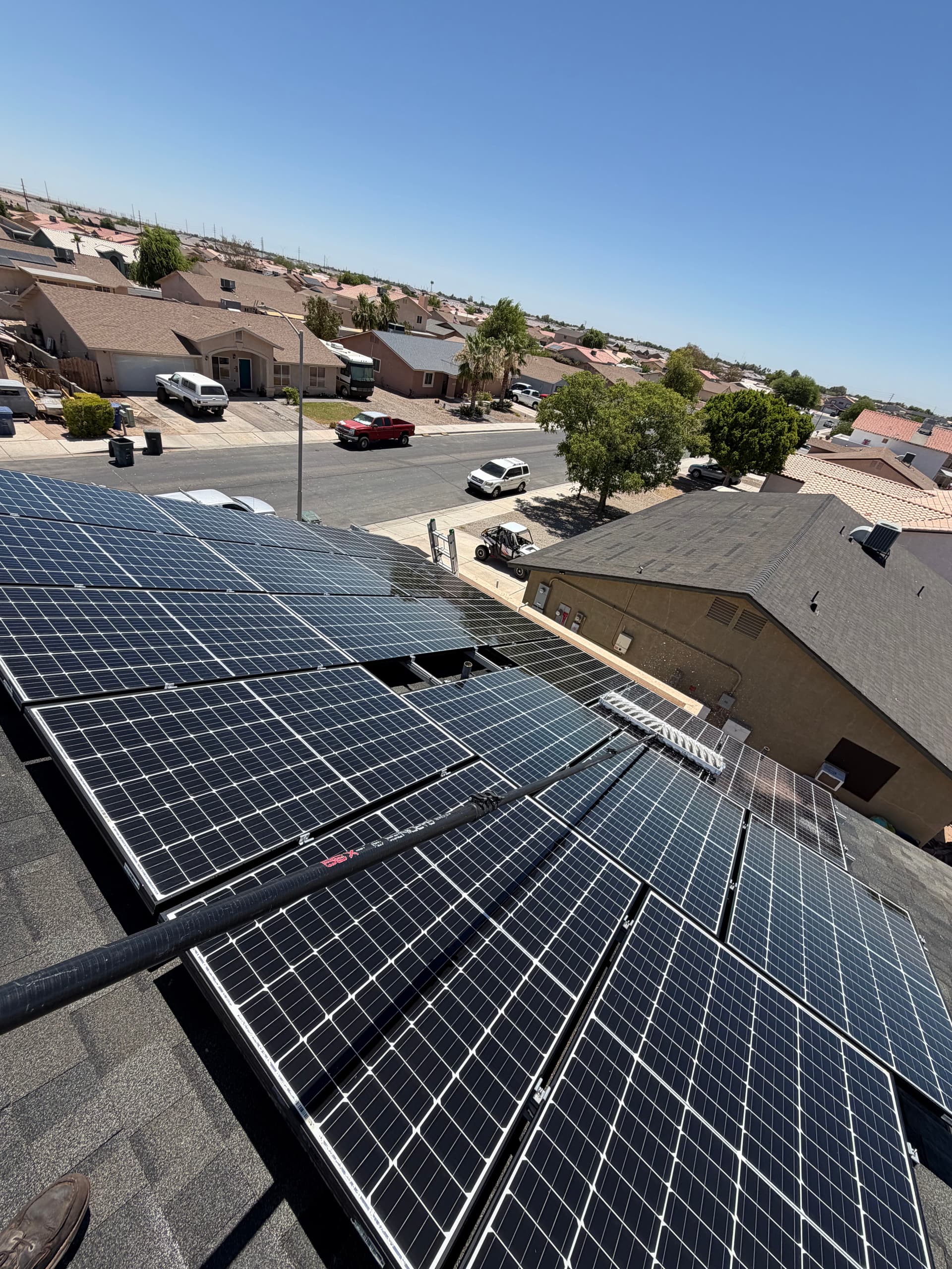 2-Story Solar Panel Cleaning in Yuma Gets the Job Done Right image